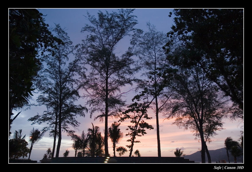 2006 - 07 - Phuket - Patong beach coucher de solieil 12